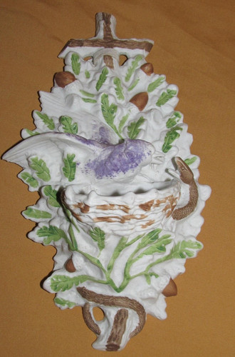 Bénitier biscuit croix - biscuit,