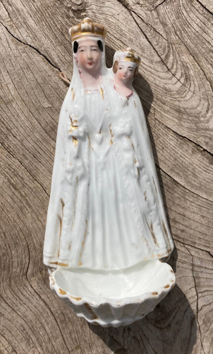 Bénitier porcelaine - bénitier,