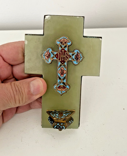 Bénitier ancien onyx - ancien,